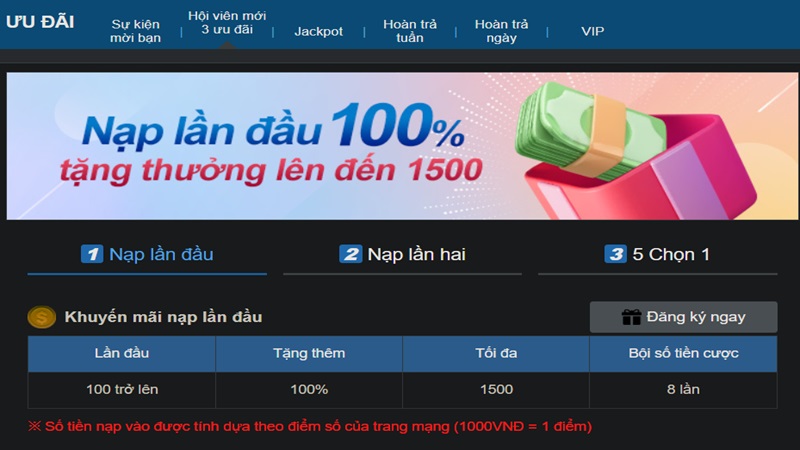 nhan khuyen mai kubet