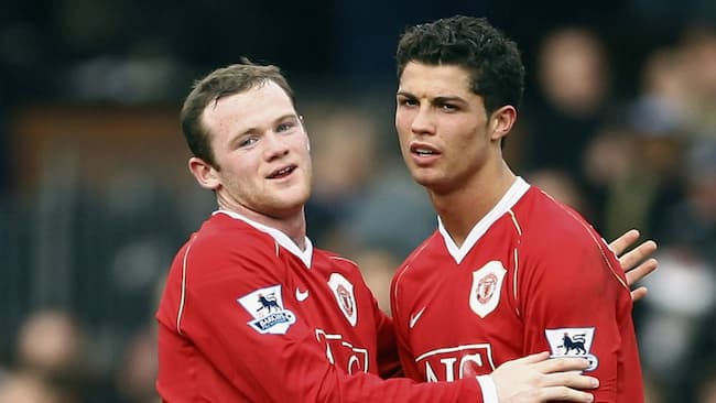 Đội hình MU 2008 - Đội hình huyền thoại của Sir Alex Ferguson Tiền đạo: Wayne Rooney, Cristiano Ronaldo