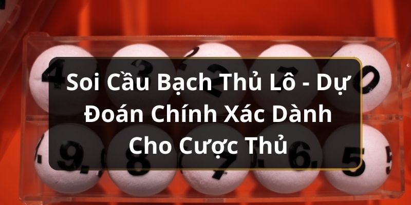 Soi Cầu Bạch Thủ Lô - Dự Đoán Chính Xác Dành Cho Cược Thủ Soi Cầu Bạch Thủ Lô - Dự Đoán Chính Xác Dành Cho Cược Thủ